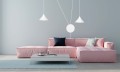 Lampa wisząca metalowa ABRAMO 2 WHITE