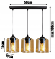 Nowoczesna Lampa wisząca LOFT #323 