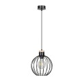 Lampa wisząca druciak BARBADO 1 BLACK