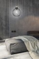 Lampa wisząca druciak BARBADO 1 BLACK
