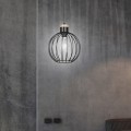 Lampa wisząca druciak BARBADO 1 BLACK