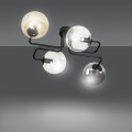 Lampa sufitowa BRENDI 4 BLACK/MIX 1