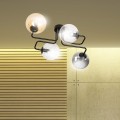 Lampa sufitowa BRENDI 4 BLACK/MIX 1