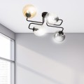 Lampa sufitowa BRENDI 4 BLACK/MIX 1