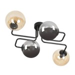 Lampa sufitowa BRENDI 4 BLACK/MIX 2