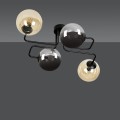 Lampa sufitowa BRENDI 4 BLACK/MIX 2