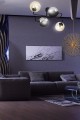 Lampa sufitowa BRENDI 4 BLACK/MIX 2
