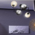 Lampa sufitowa BRENDI 4 BLACK/MIX 2