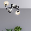 Lampa sufitowa BRENDI 4 BLACK/MIX 2