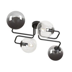 Lampa sufitowa BRENDI 4 BLACK/MIX 3