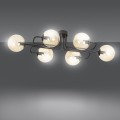Lampa sufitowa BRENDI 6A BLACK/MIODOWY
