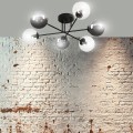 Lampa sufitowa BRENDI 6B BLACK/MIX 1