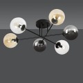 Lampa sufitowa BRENDI 6B BLACK/MIX 2