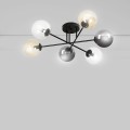 Lampa sufitowa BRENDI 6B BLACK/MIX 2