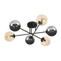 Lampa sufitowa BRENDI 6B BLACK/MIX 3