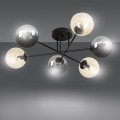 Lampa sufitowa BRENDI 6B BLACK/MIX 3