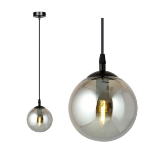 Lampa wisząca COSMO 1 BLACK/GRAFIT