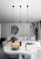 Lampa wisząca COSMO 1 BLACK/GRAFIT