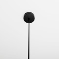 Lampa wisząca COSMO 1 BLACK/TRANSPARENT