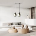 Lampa wisząca COSMO 2 BLACK/GRAFIT