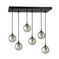 Lampa wisząca COSMO 6 BLACK/GRAFIT