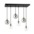 Lampa wisząca COSMO 6 BLACK/MIX2