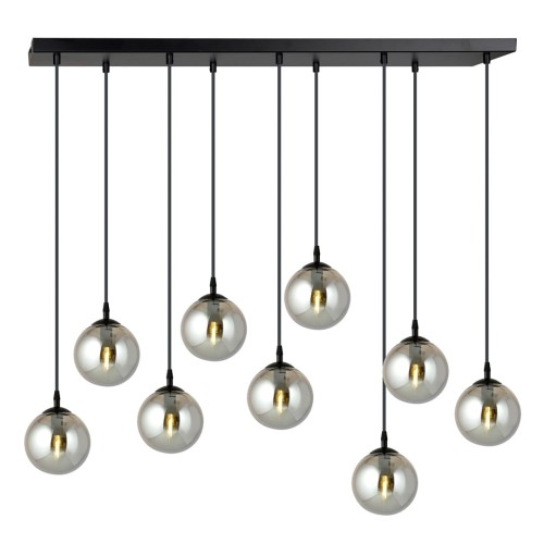Lampa wisząca COSMO 9 BLACK/GRAFIT