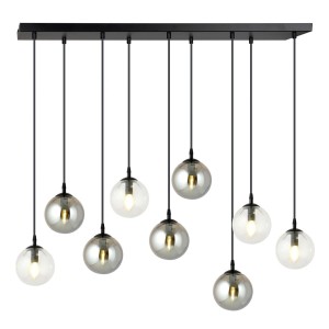 Lampa wisząca COSMO 9 BLACK/MIX2