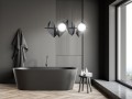 Lampa wisząca DRIFTON 4 BLACK