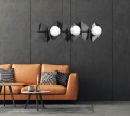 Lampa wisząca DRIFTON 6 BLACK