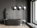 Lampa wisząca DRIFTON 6 BLACK