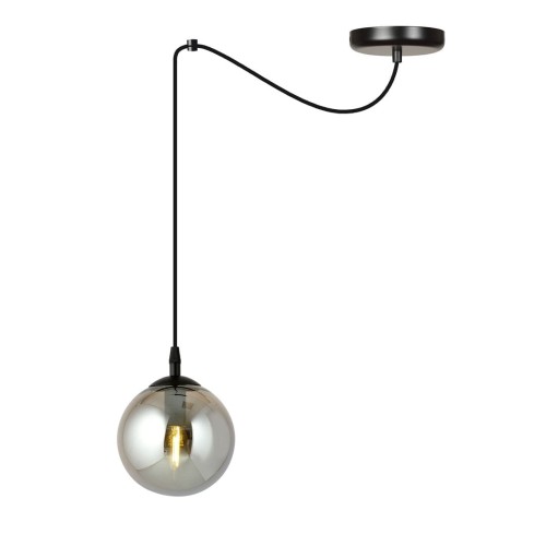Lampa wisząca GIGI 1 BLACK/GRAFIT
