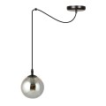 Lampa wisząca GIGI 1 BLACK/GRAFIT