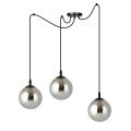 Lampa wisząca GIGI 3 BLACK/GRAFIT