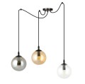Lampa wisząca GIGI 3 BLACK/MIX