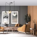 Lampa wisząca GIGI 3 BLACK/MIX