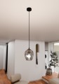 Lampa wisząca ISTAR 1 BLACK/GRAFIT