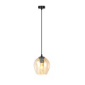 Lampa wisząca ISTAR 1 BLACK/MIODOWY