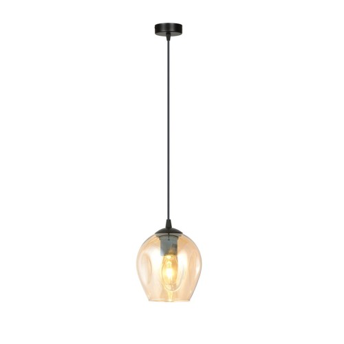 Lampa wisząca ISTAR 1 BLACK/MIODOWY
