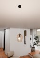 Lampa wisząca ISTAR 1 BLACK/MIODOWY