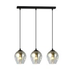 Lampa wisząca ISTAR 3 BLACK/GRAFIT