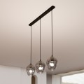 Lampa wisząca ISTAR 3 BLACK/GRAFIT