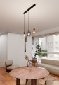 Lampa wisząca ISTAR 3 BLACK/MIX