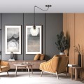 Lampa wisząca LEVEL 1 BLACK/TRANSPARENT