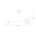 Lampa sufitowa MINERVA 2 WHITE