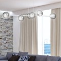 Lampa wisząca ROSSI 6 WHITE/GRAFIT