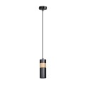 Lampa wisząca nowoczesna AKARI 1 BLACK