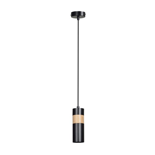 Lampa wisząca nowoczesna AKARI 1 BLACK