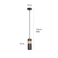 Lampa wisząca nowoczesna AKARI 1 BLACK