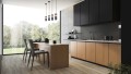 Lampa wisząca nowoczesna AKARI 1 BLACK